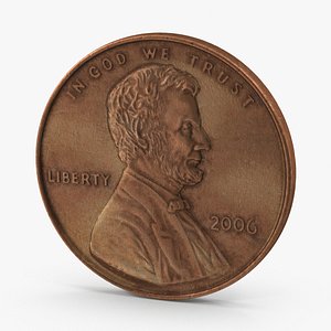 US Penny Aged