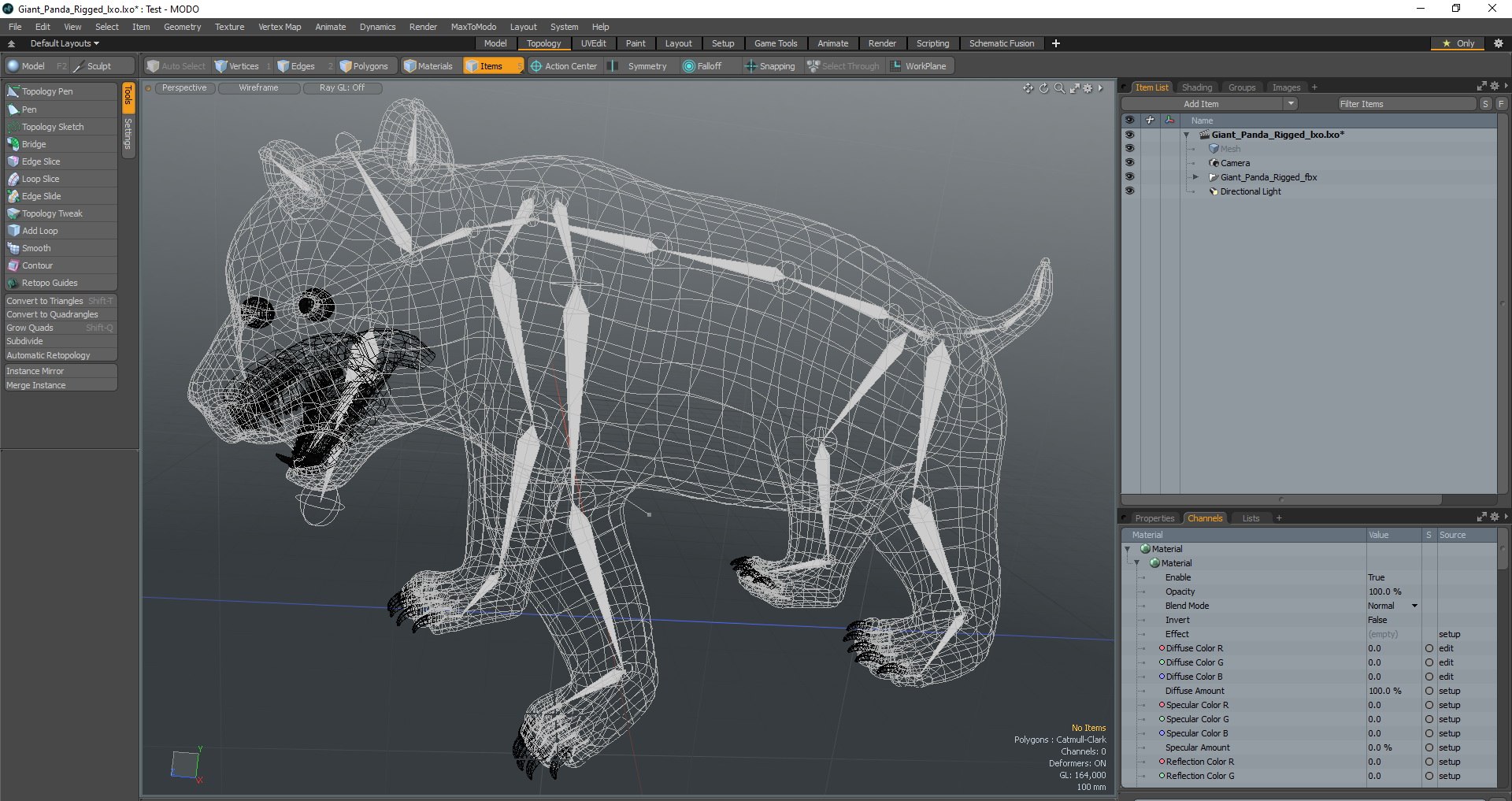 Giant Panda Rigged For Modo 3D Model - TurboSquid 1852724