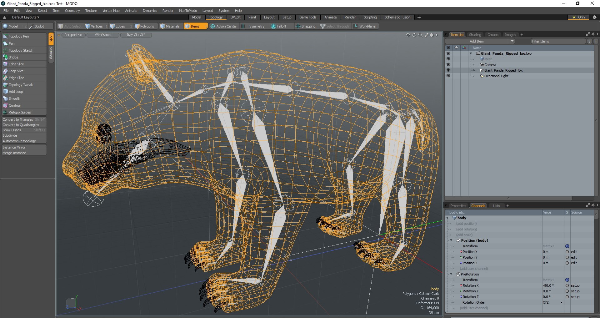 Giant Panda Rigged For Modo 3D Model - TurboSquid 1852724