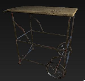old dirty medical tool 3D model