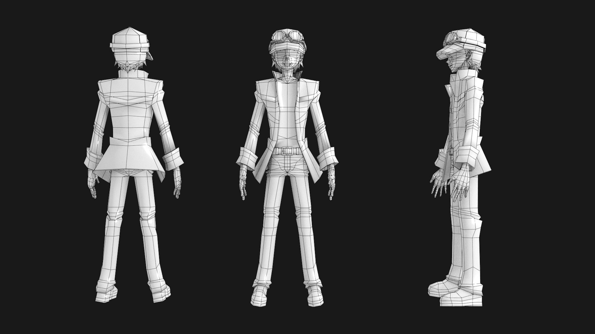 3D The Vagabond Yugioh Duel Links Low-poly 3D Model - TurboSquid 1956653