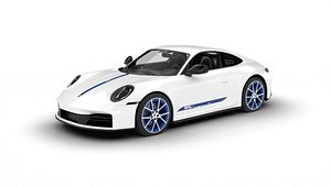 Porsche 911 Carrera T Manual 2025 3d model 3D