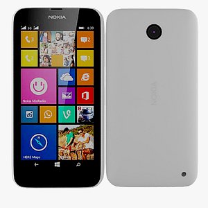 Nokia Lumia 630 / 635 Dual SIM White