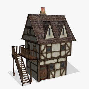 Download Free & Premium Medieval House 3D Models | TurboSquid