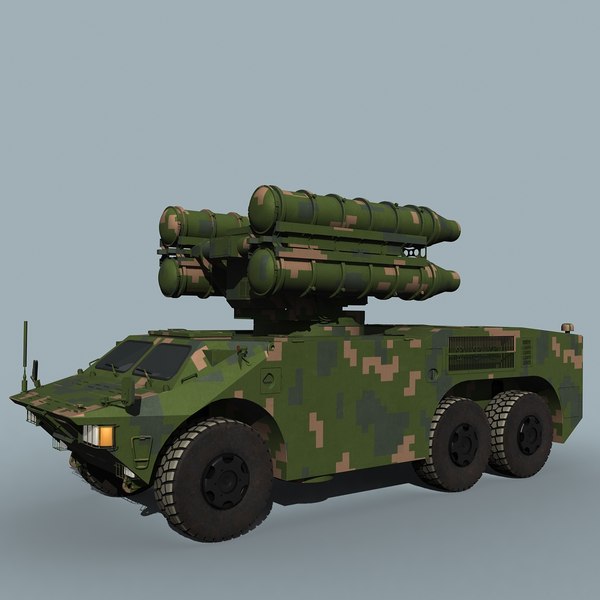 Hq-7 hq-7b 3D model - TurboSquid 1364972