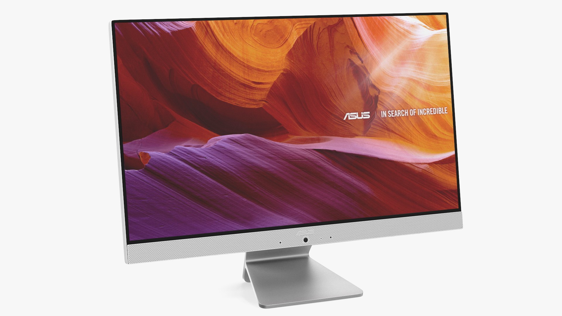 Asus Vivo AiO White Monoblock 3D model preview