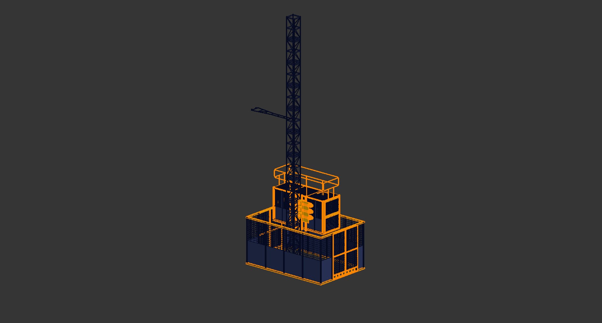 Hoist Construction 3D Model - TurboSquid 1375181