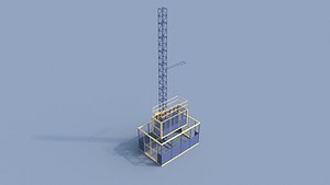 hoist construction 3D model