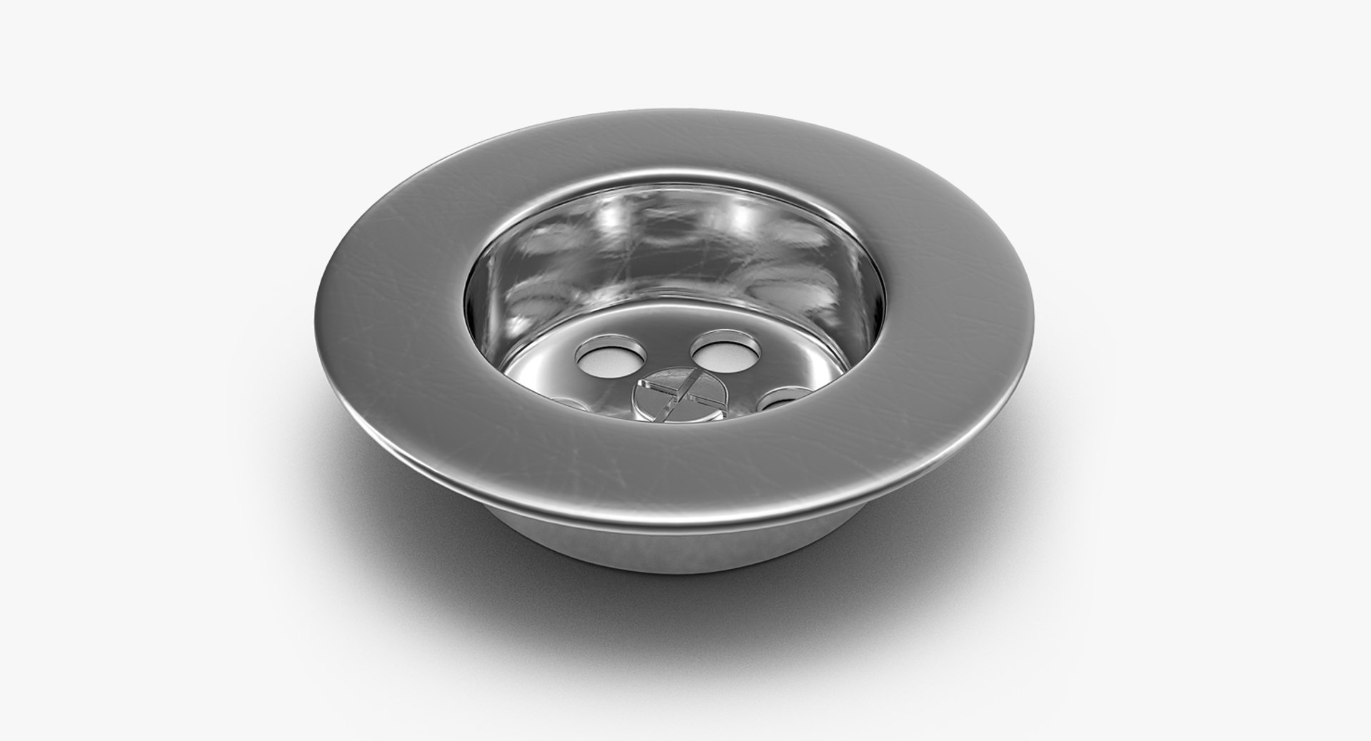 Sink Strainer Drain 3D model preview