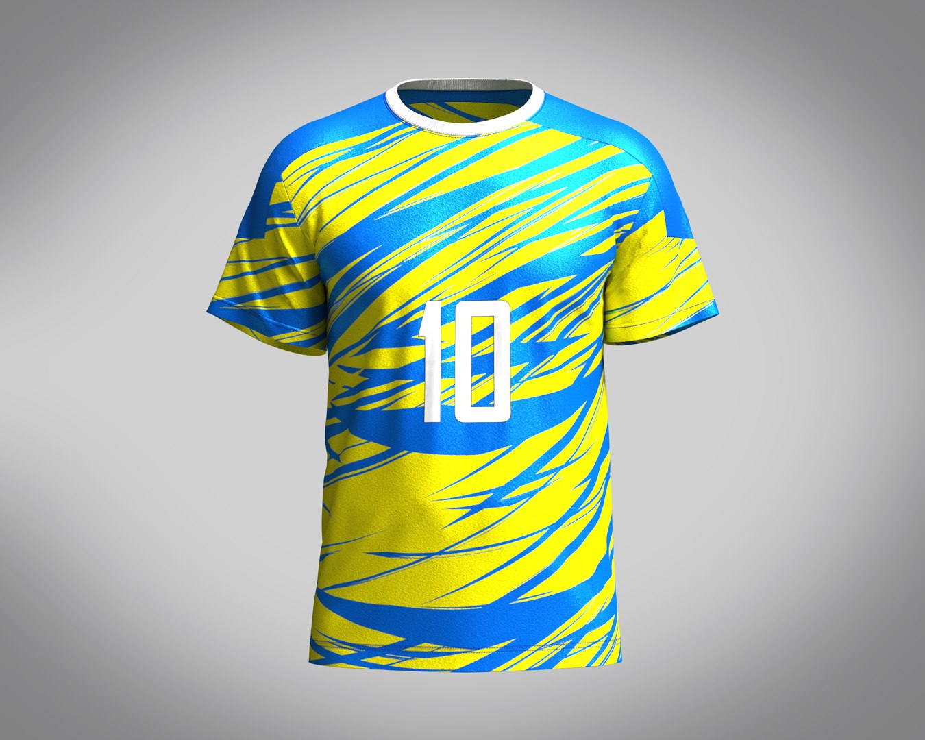 MUSINSA | SCULPTOR Velour Soccer Jersey Baby Blue