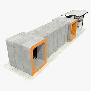 Bus Stop Bomb Shelter Module