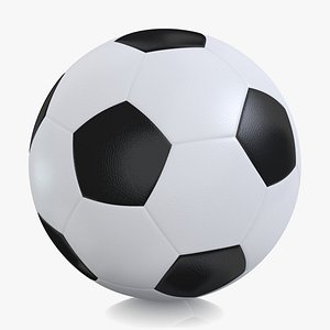 classic soccer football ball 3d 3ds