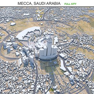 city area building 3D model
