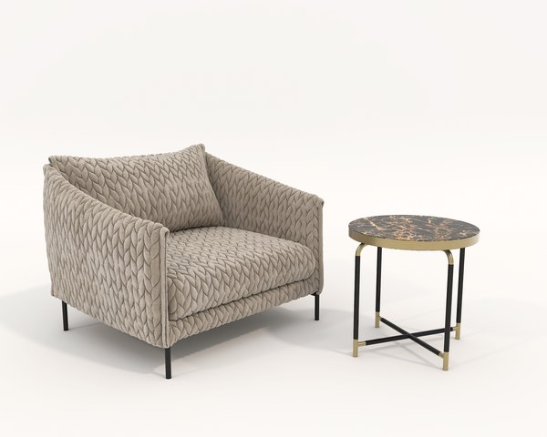 Relaxing Chair and Coffee Table 7 model