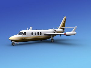 3d model aircraft westwind iai