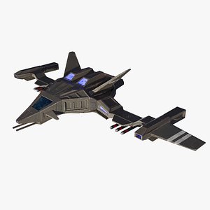 3D model Fighter 02 - Asterius