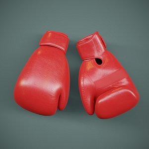 Boxing Gloves PBR 3D