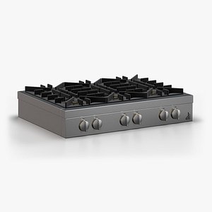 JennAir Gas Rangetop JGCP436HL 3D model