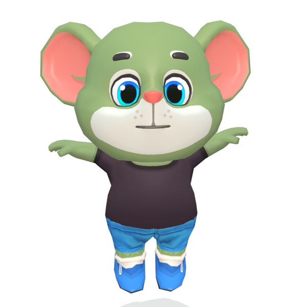 动画3d鼠模型