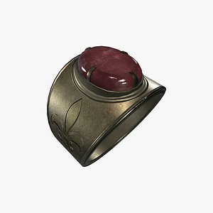 Medieval Ring 05 3D model