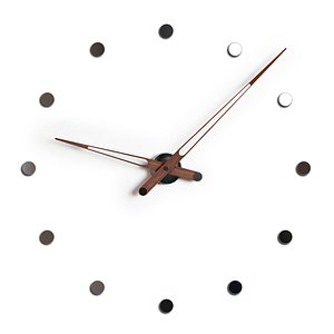 3D wall clock set 10 model