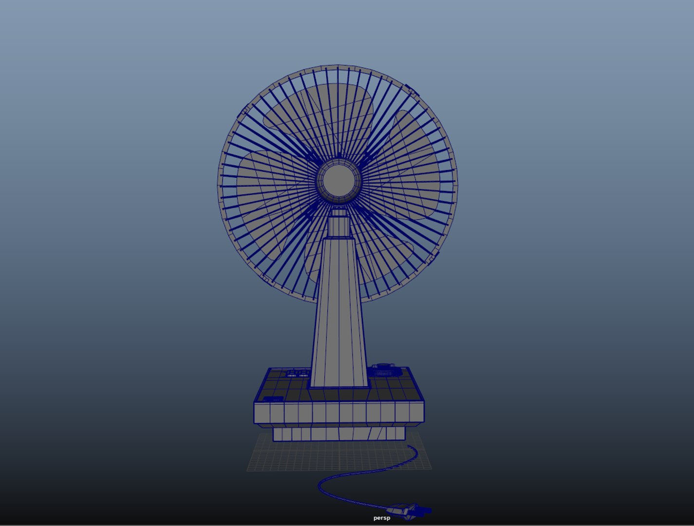 Table Fan Model - TurboSquid 2077769