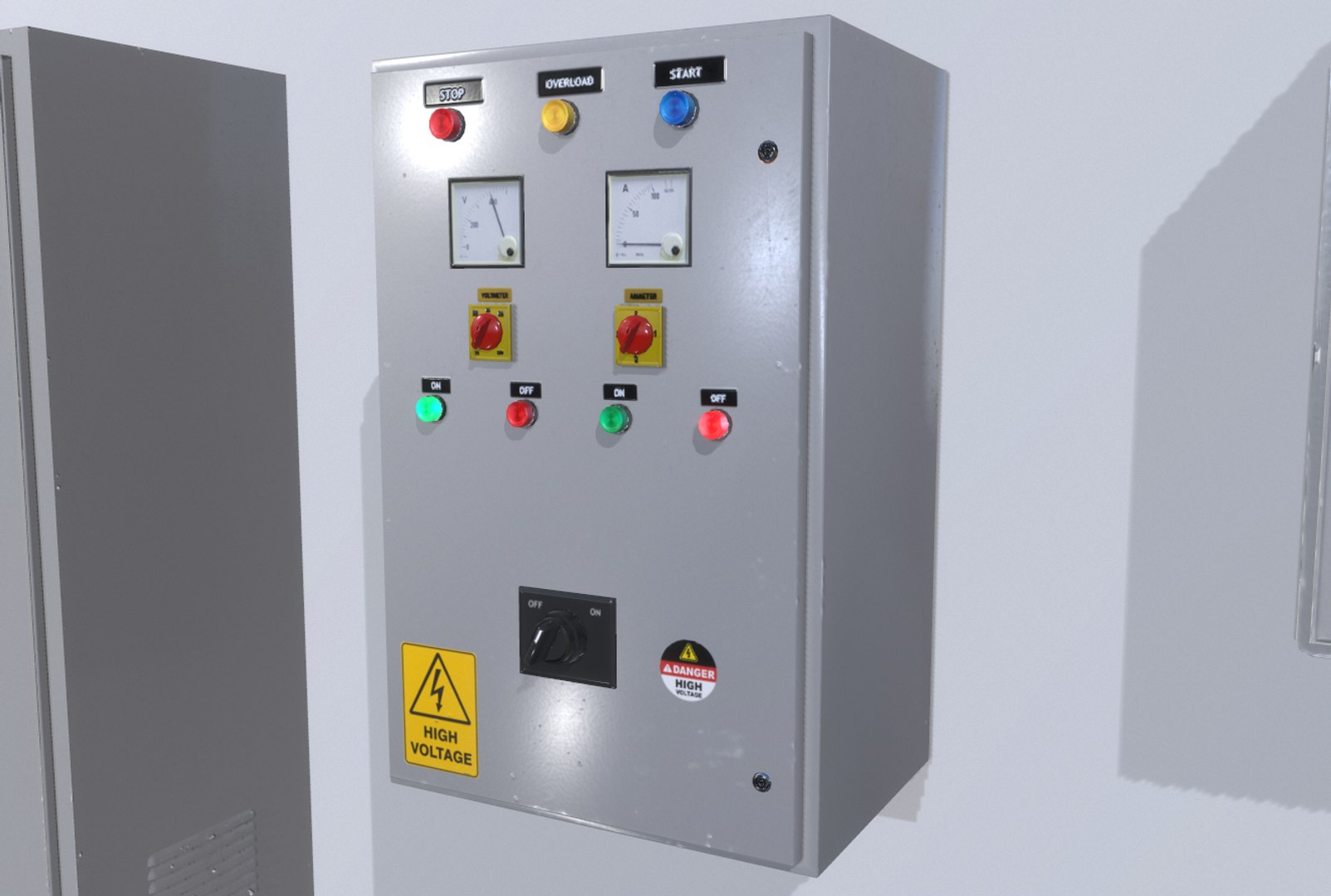 Control Panels 3D Model - TurboSquid 1497414