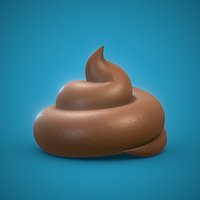 Poop Shit Crap 3D model