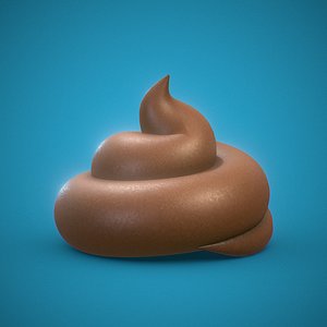 Poop Shit Crap 3D model