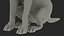 Black Begging Labrador Dog Fur Animated Rigged for Maya