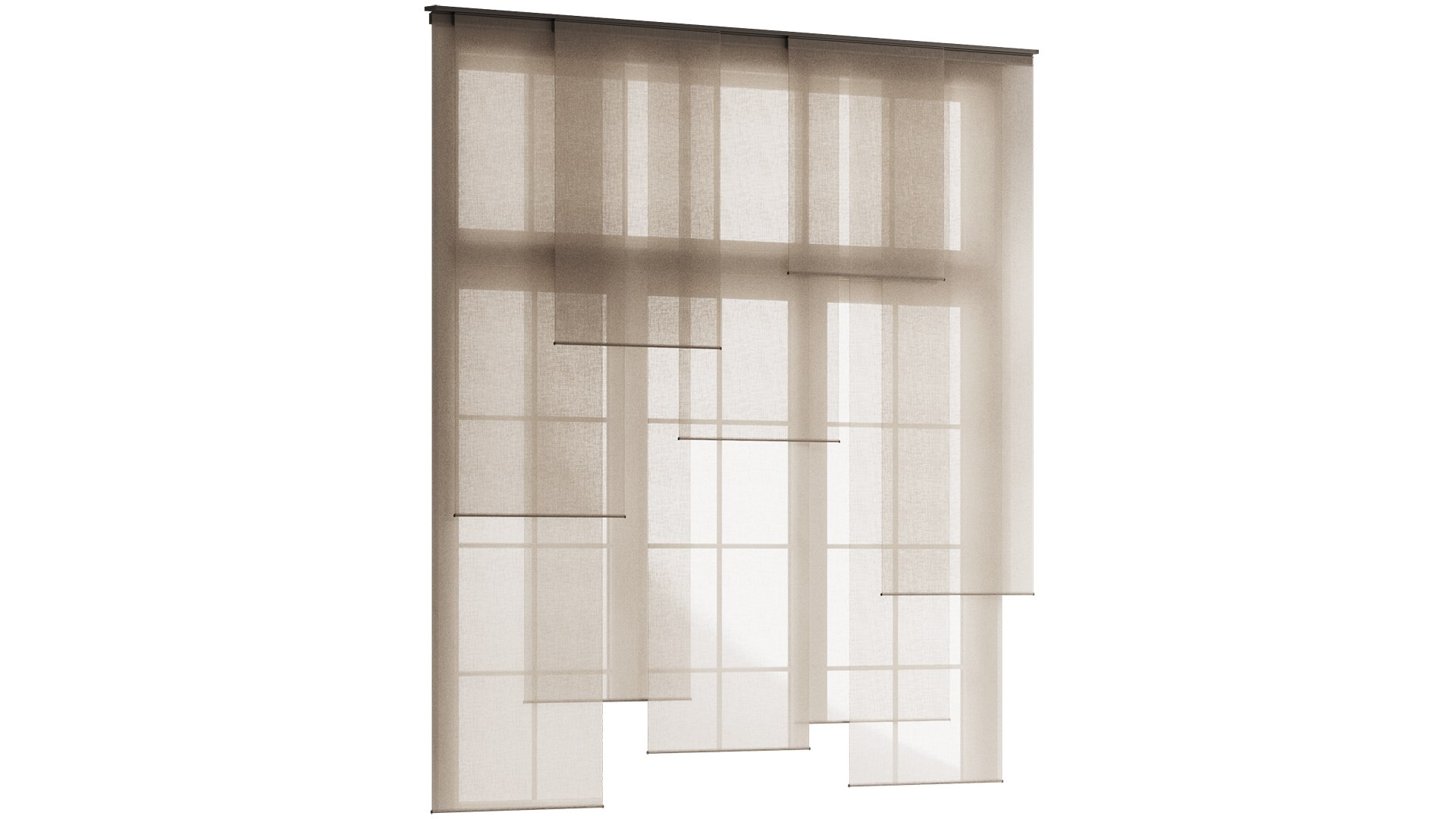 Layered Panel Curtain model https://p.turbosquid.com/ts-thumb/e4/s2wDgu/oF/4/jpg/1731139020/1920x1080/fit_q87/18966d800121609a4f42951b1f76ecb1e261e070/4.jpg