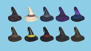 10 Wizard Hat Collection - Character Design Fashion model