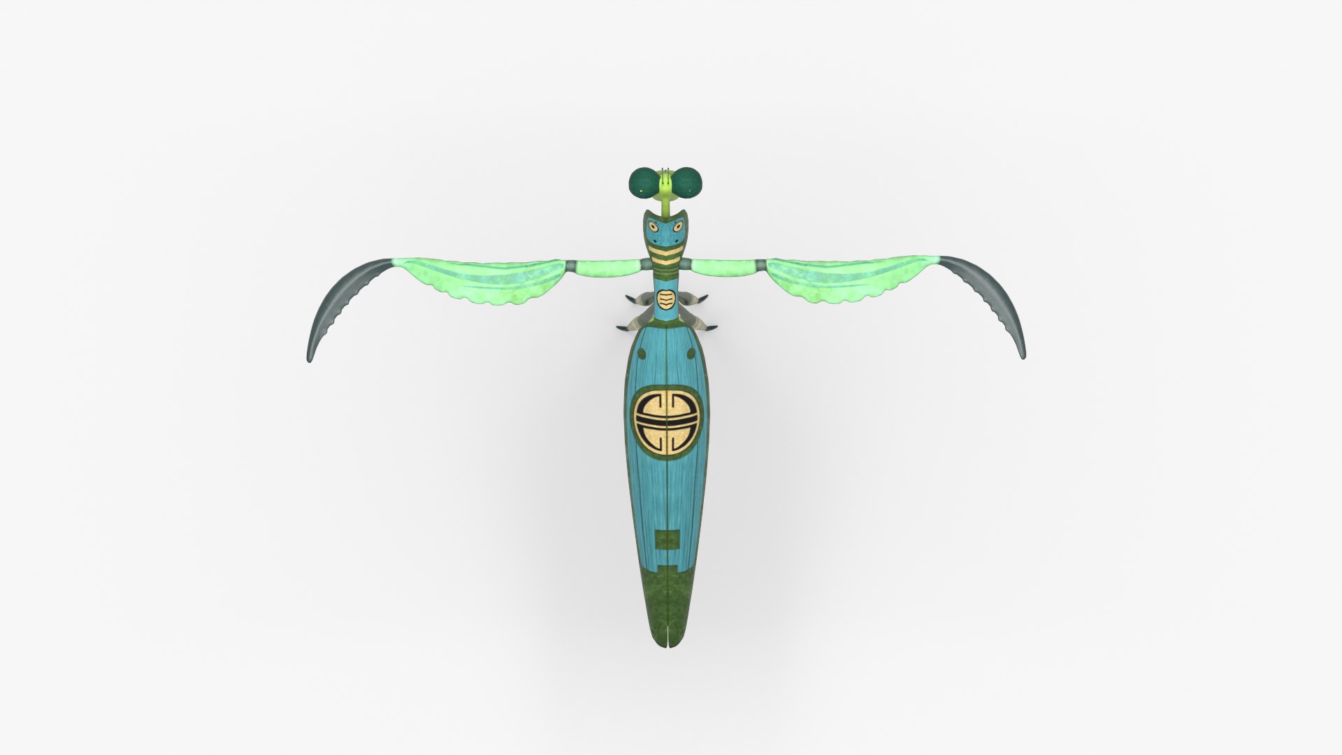 Master Mantis - Kung Fu Panda 3D Model - TurboSquid 2397708