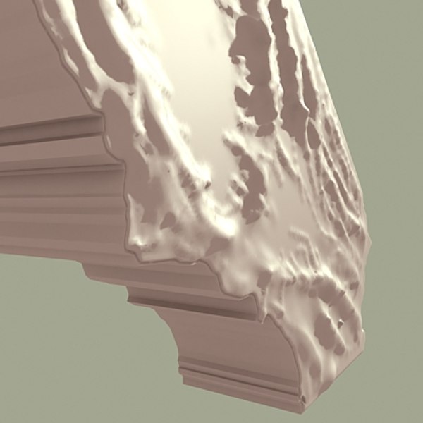topographic california 3d model