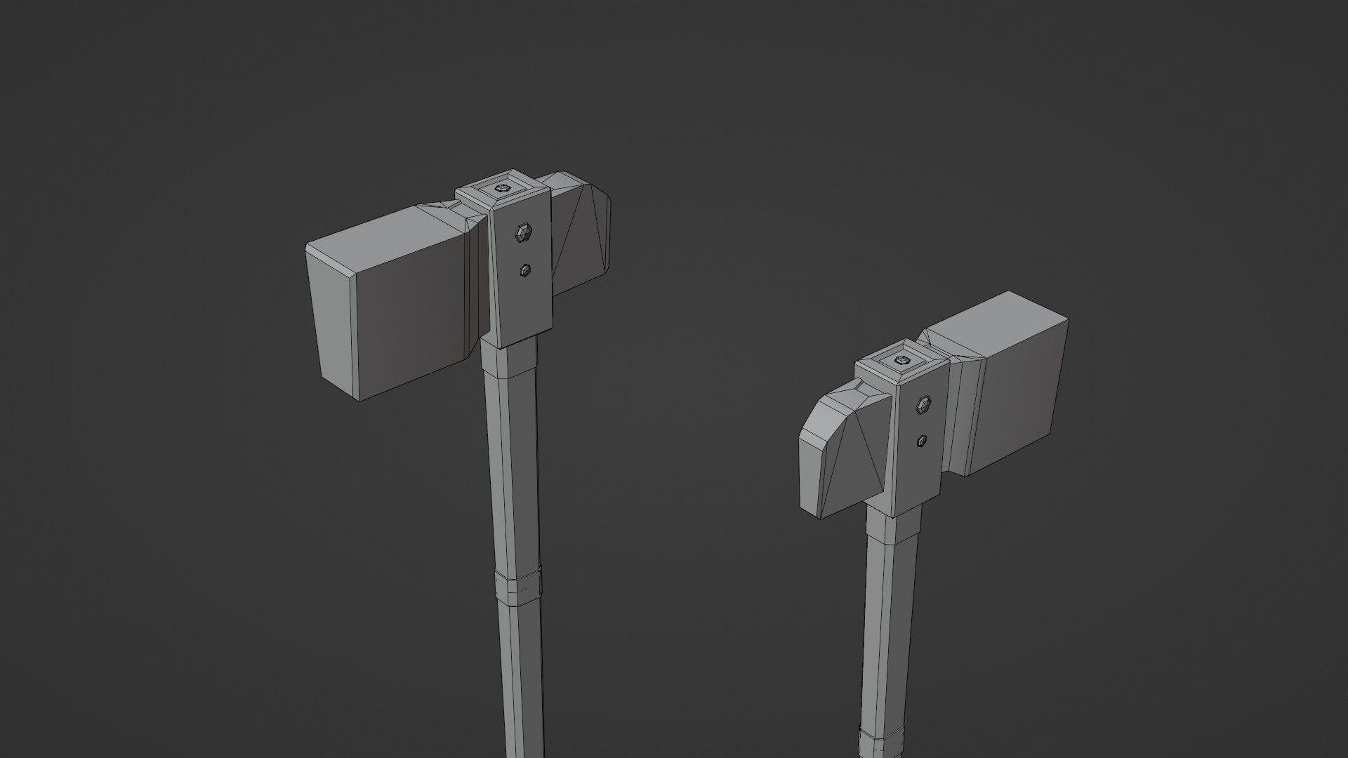 Hammer Gold 3D TurboSquid 2155621