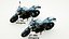 Kawasaki Z900 2020 ultra lowpoly