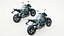 Kawasaki Z900 2020 ultra lowpoly