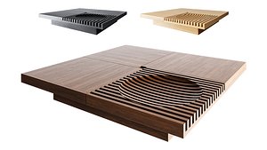3D Barringer coffee table