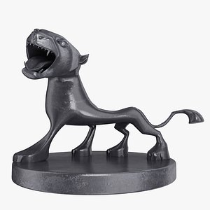 3d model tiger antiques