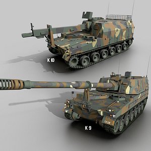K9 Thunder Howitzer   K10-ARV   Ammunition Resupply Vehicle