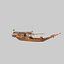 Qatar Boat traditional Dhow And open Ocean fast Render