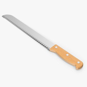 Kitchen Saw Knife 3D model