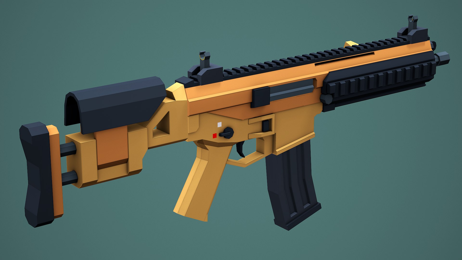 Stylized Modular ACR Rifle Low Poly Mobile Ready 3D - TurboSquid 2038728