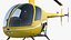 Robinson R22 Light Helicopter Yellow