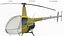 Robinson R22 Light Helicopter Yellow