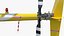 Robinson R22 Light Helicopter Yellow
