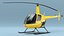 Robinson R22 Light Helicopter Yellow