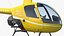 Robinson R22 Light Helicopter Yellow