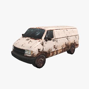 3D model Apocalyptic Van
