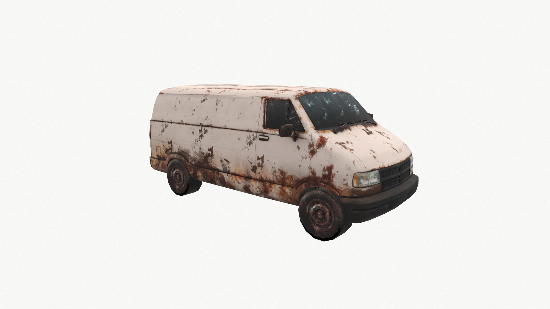 3D Model Apocalyptic Van - TurboSquid 1875415